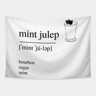 Mint Julep cocktail Tapestry