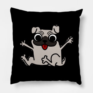 Pug Life - Cool Funny Design For Dog Lovers, Pug Fans, Cute Pug Gift Pillow