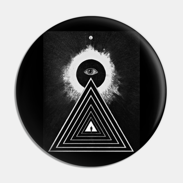 Star Gate. Goth Pin TeePublic