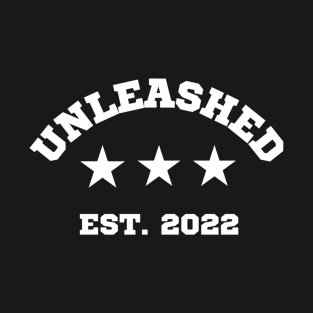 Curved Unleashed Est. 2022 T-Shirt