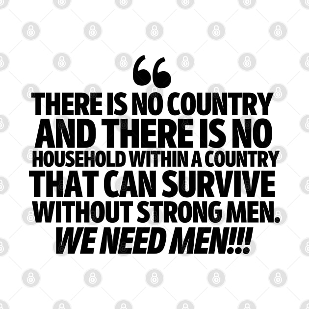 We need men! by mksjr