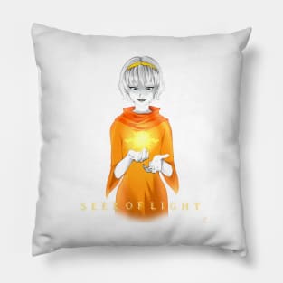 Seer of light Pillow