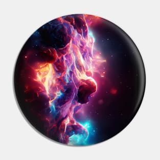 Stellar Nebula Spectacle Pin