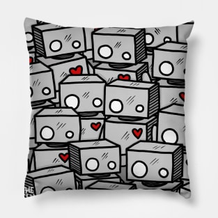 Robot Army Pillow