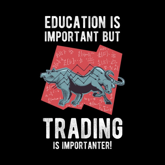 Funny stock market stock trader trading by MGO Design