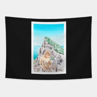 Rock of Gibraltar Tapestry