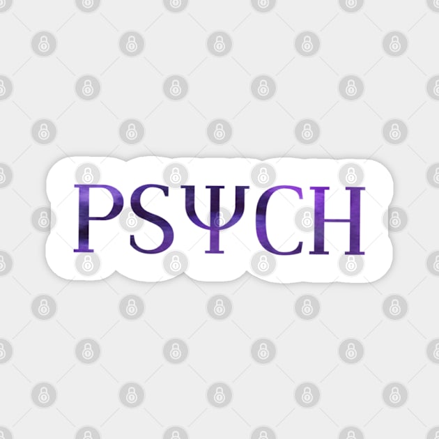 Psychology Magnet by EtheLabelCo