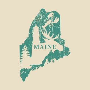 All Things Maine - Light Tees T-Shirt