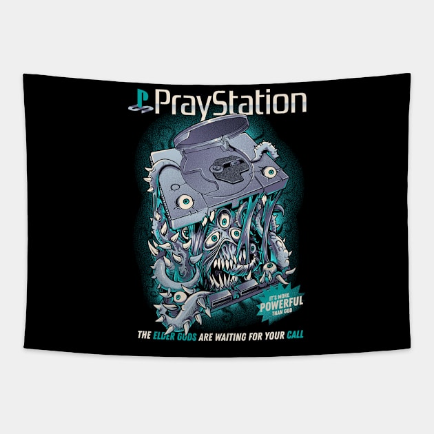 The PrayStation Tapestry by massai