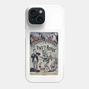 Affiche Concert Parisien Phone Case