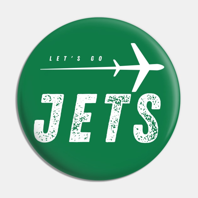 Let's Go Jets NY Jets Football Pin by Sleepless in NY