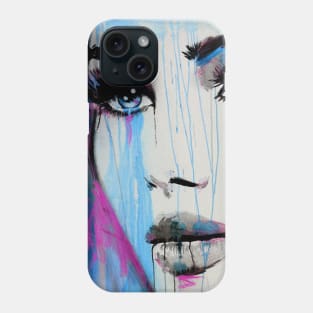 blue serene Phone Case