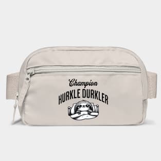 Champion Hurkle Durkler Sloth lying in bed hurkle durkling (being lazy) Bag