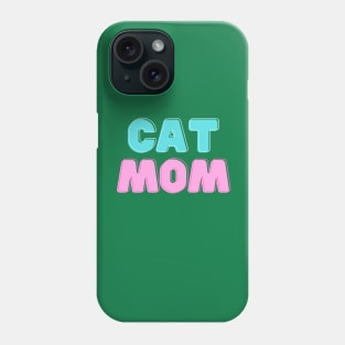 cat mom Phone Case