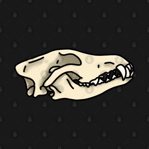 Wolf Skull by whizz0