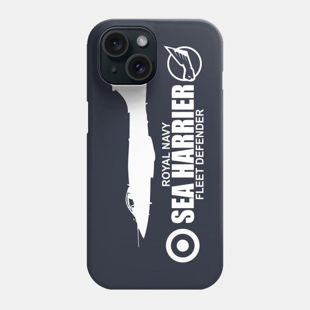 Royal Navy Sea Harrier Phone Case by TCP