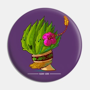 Aloha vera Pin