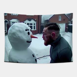 Conor Mcgregor vs Snowman 9/9 Tapestry