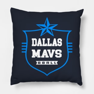 Mavs Label Pillow