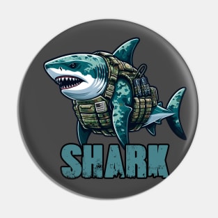 Tactical Shark Pin