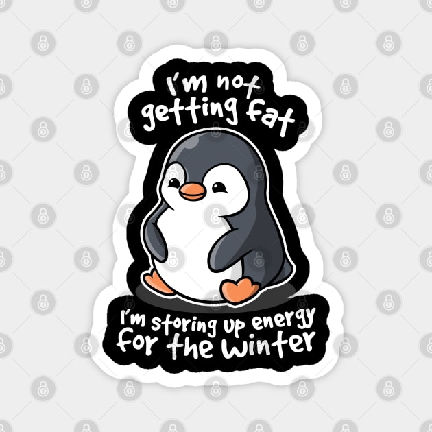 Chubby penguin Magnet by NemiMakeit