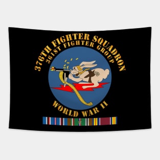 376th Fighter Squadron - WWII w EUR SVC Tapestry