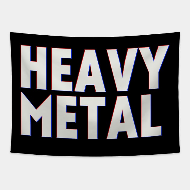 Heavy Metal (RB shadows) Tapestry by Kaijester