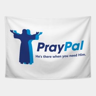 PrayPal Jesus Tapestry