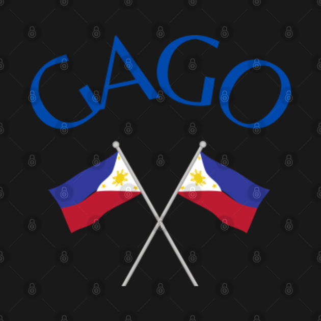 Philippine flags gago tagalog word Gago Tagalog TShirt TeePublic