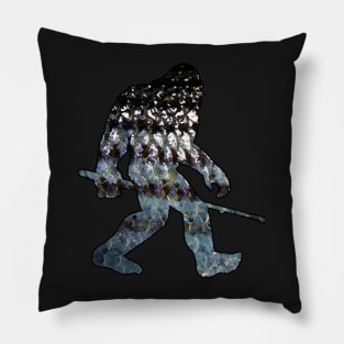 Bigfoot Fishing - Striped Bass Pillow