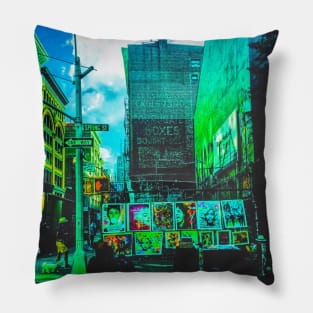 Spring St, Manhattan, NYC Pillow