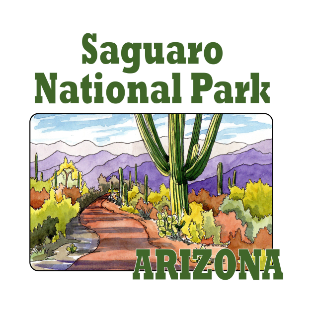 Disover Saguaro National Park Arizona - Saguaro National Park - T-Shirt