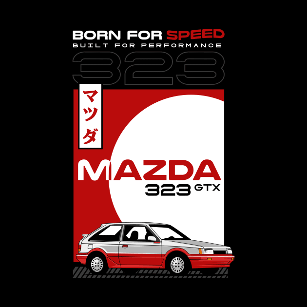 Mazda 323 GTX by Harrisaputra