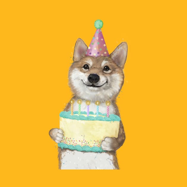 Birthday Fox by LauraGraves