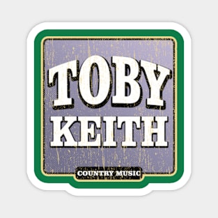 Toby Keith - Design Text Magnet