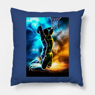 Soul of the basketball icon Pillow