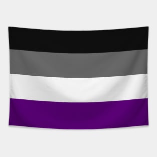 Seamless Repeating Asexual Pride Flag Pattern Tapestry