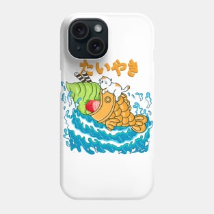 Taiyaki in the Wave Phone Case