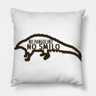 No pangolin smile love nature picture vibes animal Pillow