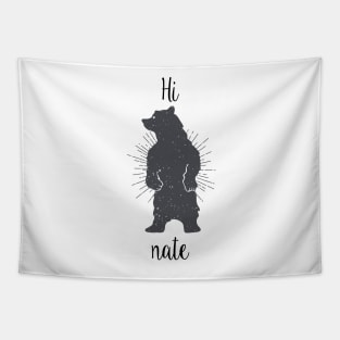 Hibernation design.  Hi Bear Nate Tapestry