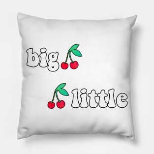 Big Little Cherry Sticker Pillow