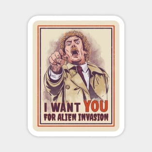 I Want You for Alien Invasion Magnet