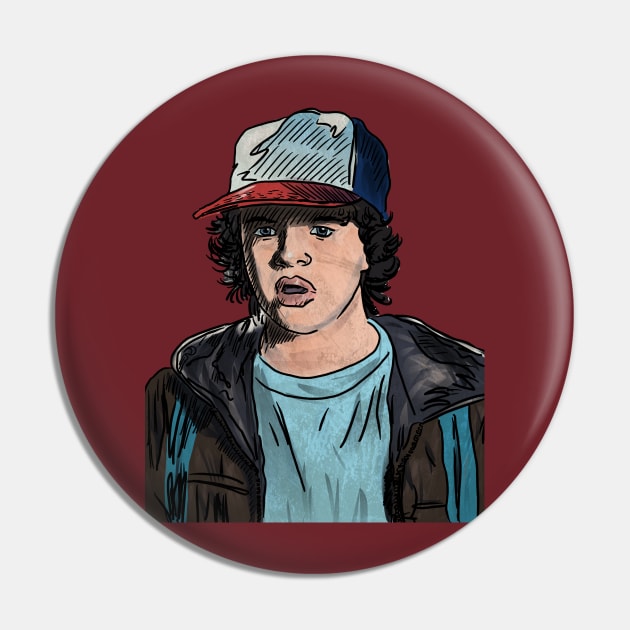 Dustin | Stranger Things Pin by MikeBrennanAD