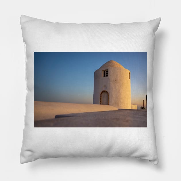 Domed Grecian building. Pillow by sma1050