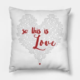 So this is love Pillow