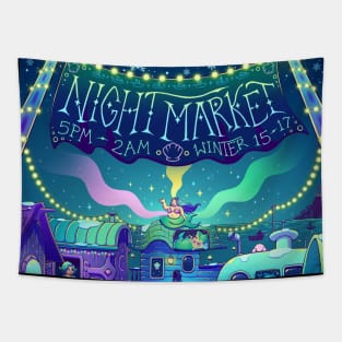 Stardew Valley Night Market Tapestry