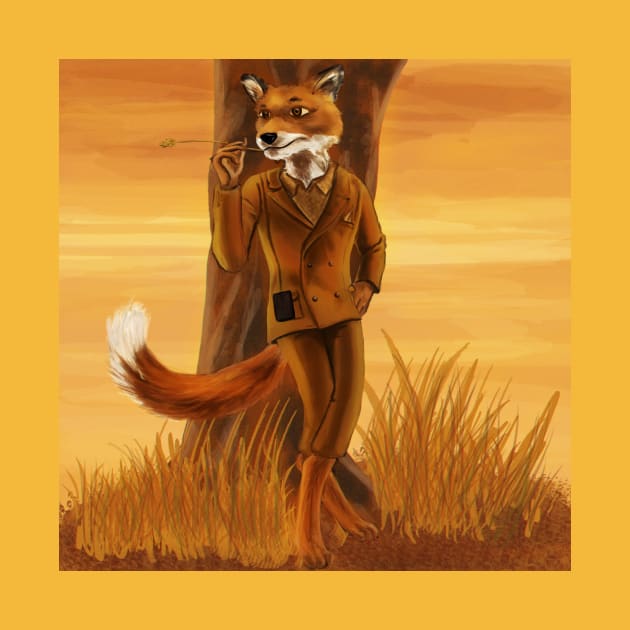 Fantastic Mr.fox by Bertoni_Lee