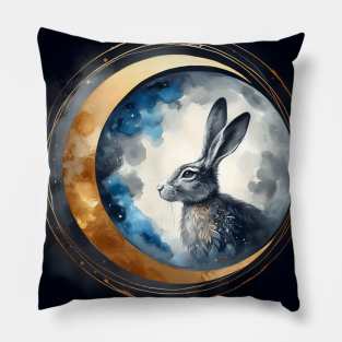 Moon Hare 3 Pillow