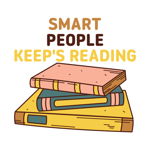 Smart People Keeps Reading by NICHE&NICHE