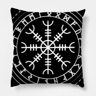 Helm of Awe - Aegishjalmur | Norse Pagan Symbol Pillow